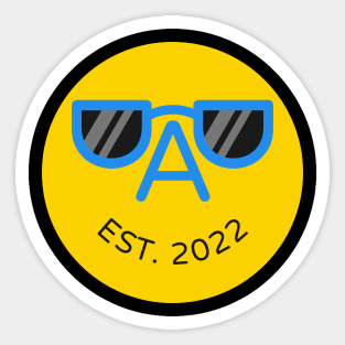 Dad Est 2022 New Fathers Day Gifts Sticker